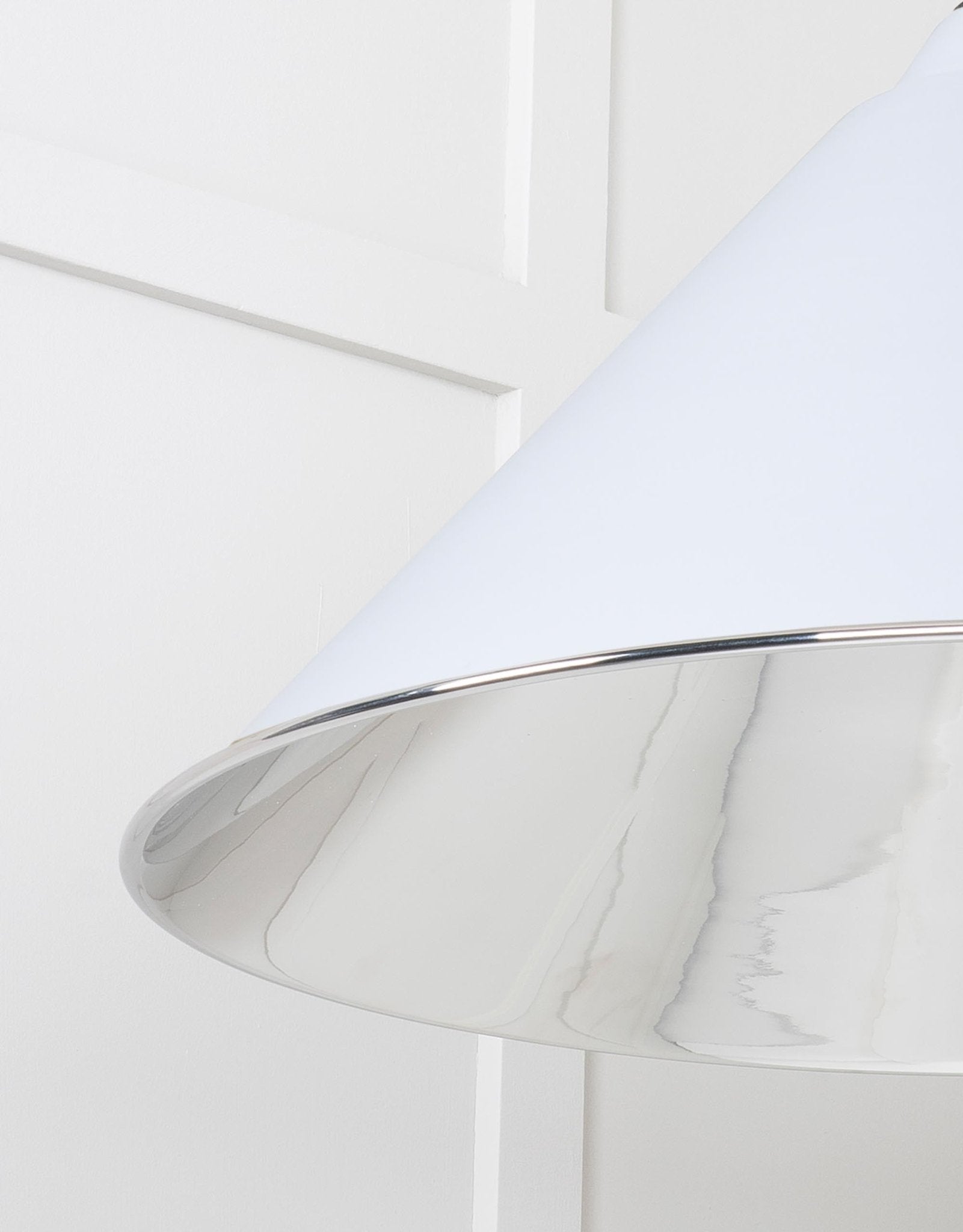 Smooth Nickel Hockley Pendant | Birch - From The Anvil - EB London