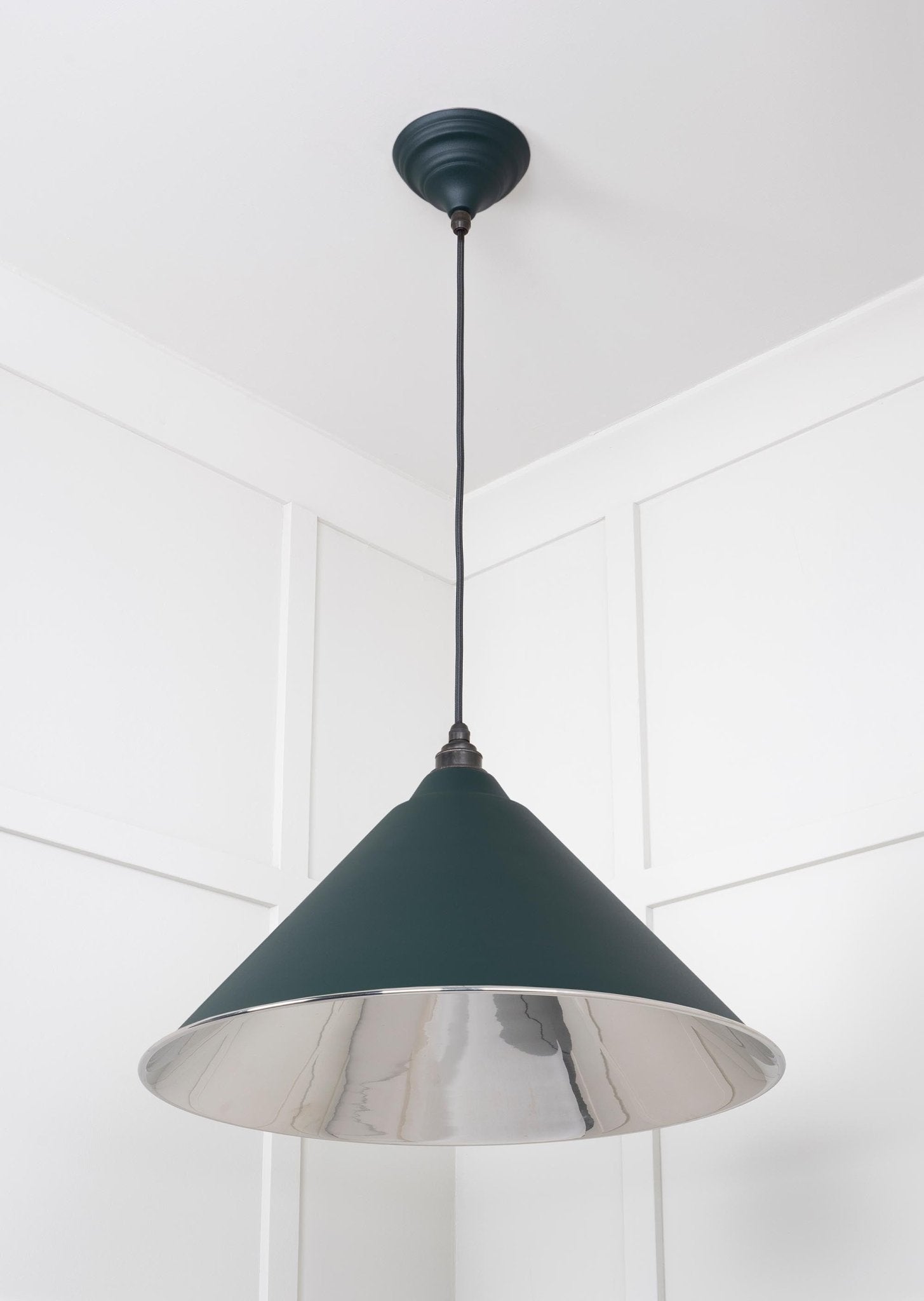 Smooth Nickel Hockley Pendant | Dingle - From The Anvil - EB London