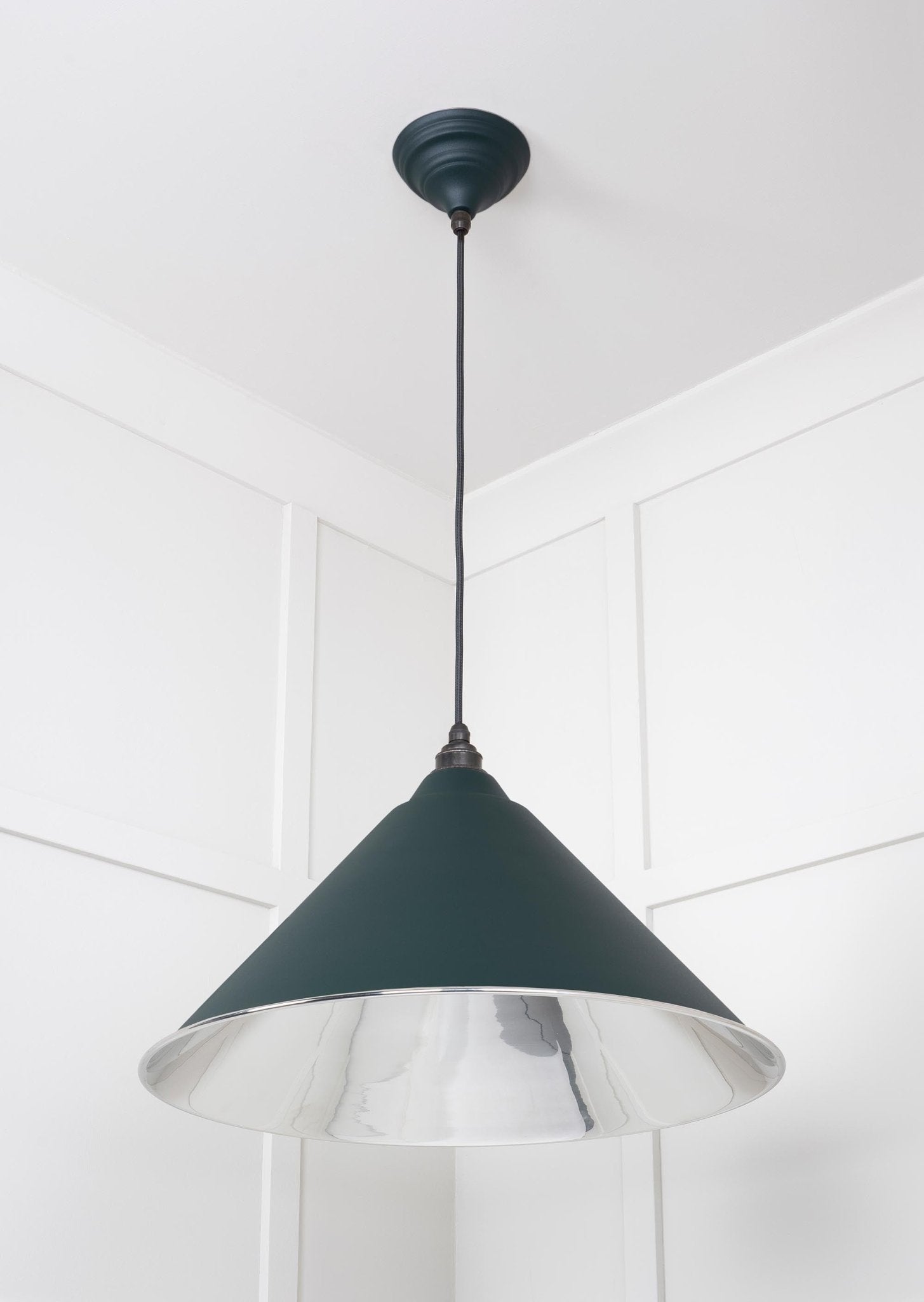 Smooth Nickel Hockley Pendant | Dingle - From The Anvil - EB London