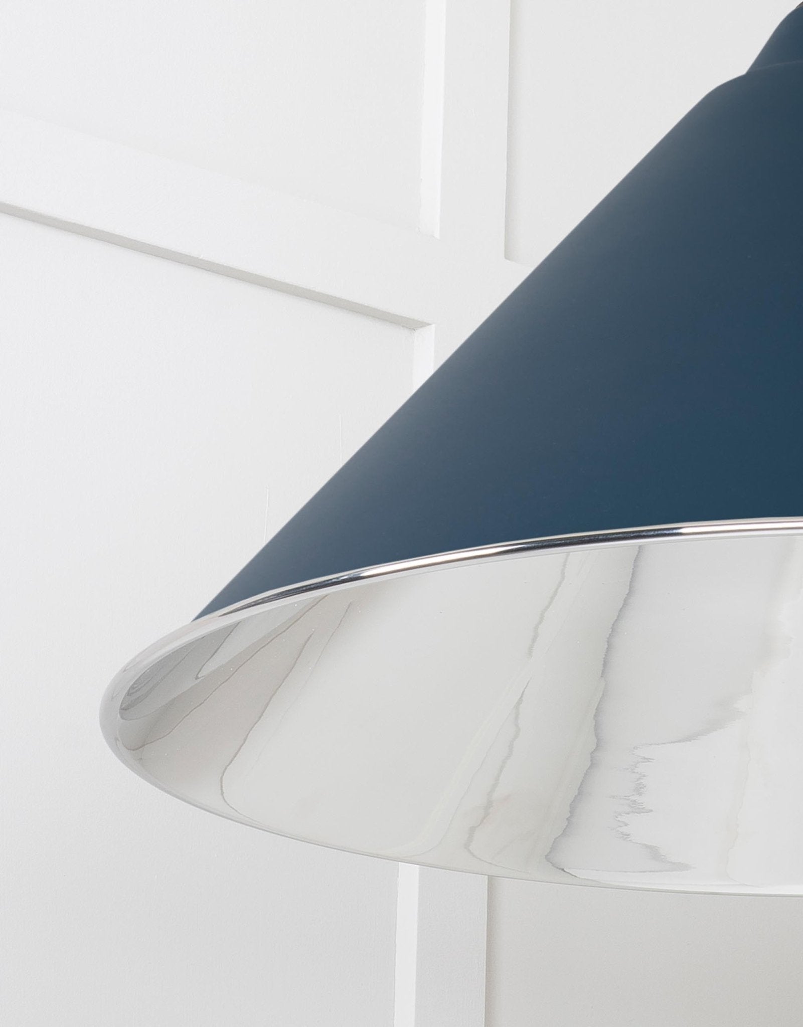Smooth Nickel Hockley Pendant | Dusk - From The Anvil - EB London