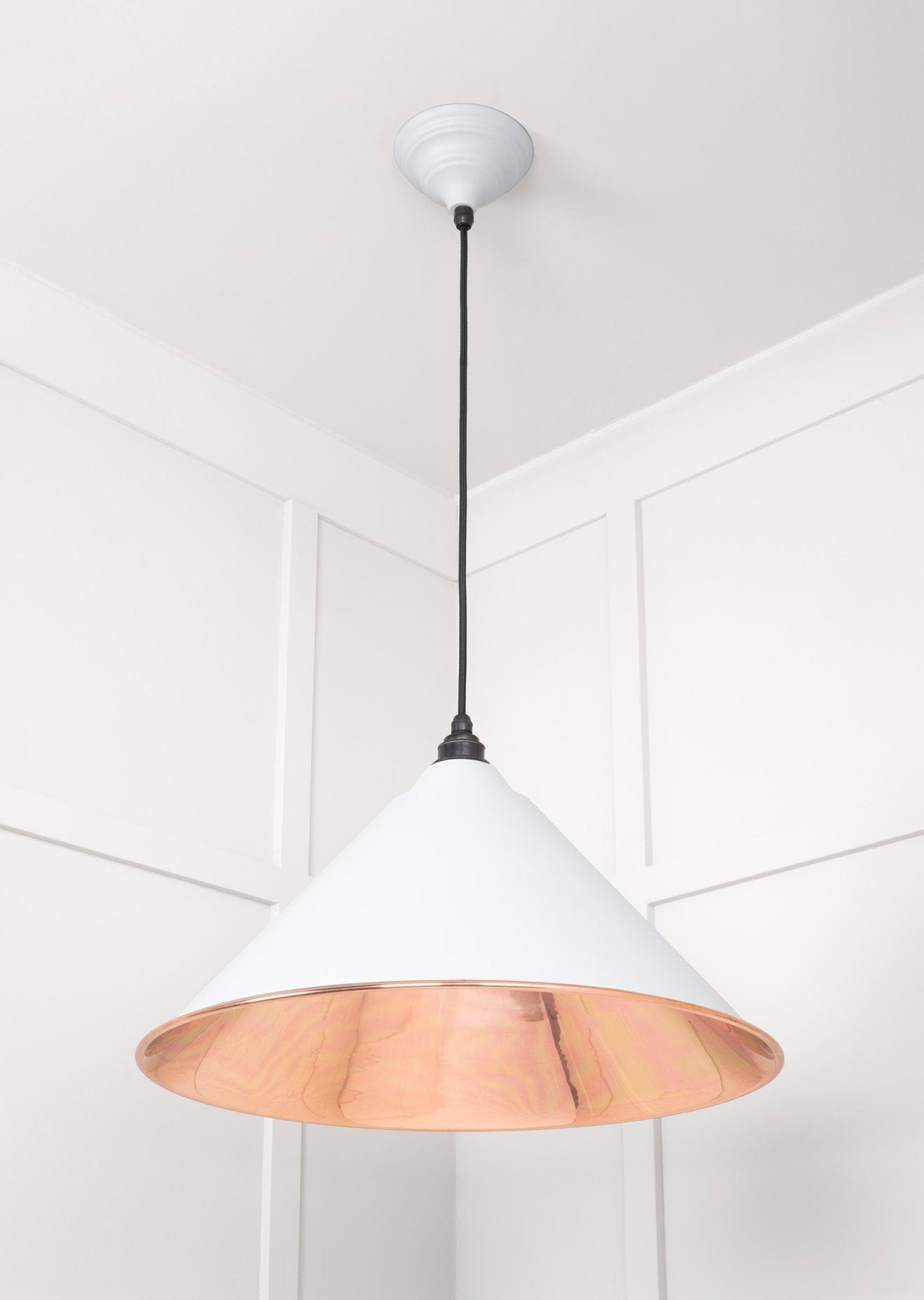 Smooth Nickel Hockley Pendant | Flock - From The Anvil - EB London