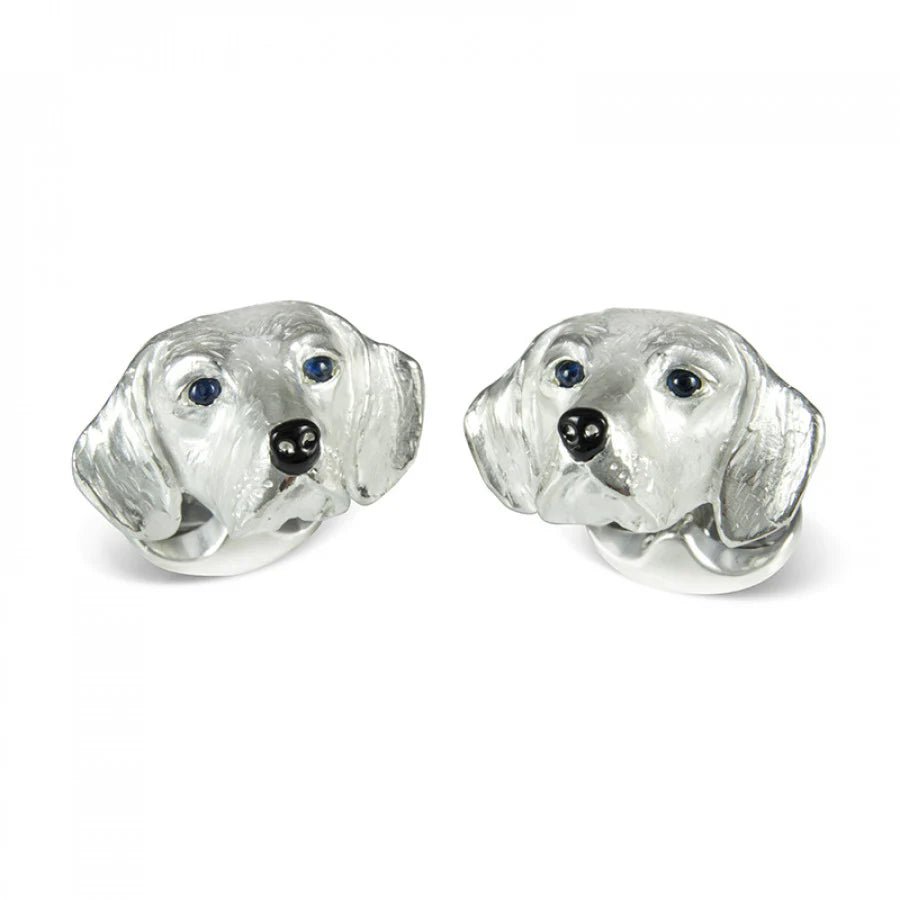 Sterling Silver Beagle Dog Cufflinks – Deakin & Francis - EB London