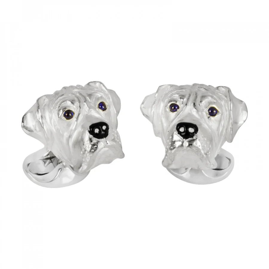 Sterling Silver Boxer Dog Cufflinks – Deakin & Francis - EB London