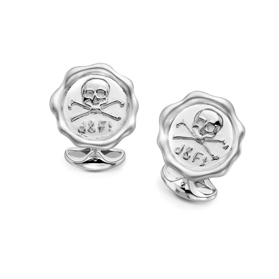D&F1 Skull & Crossbones Cufflinks | Deakin & Francis
