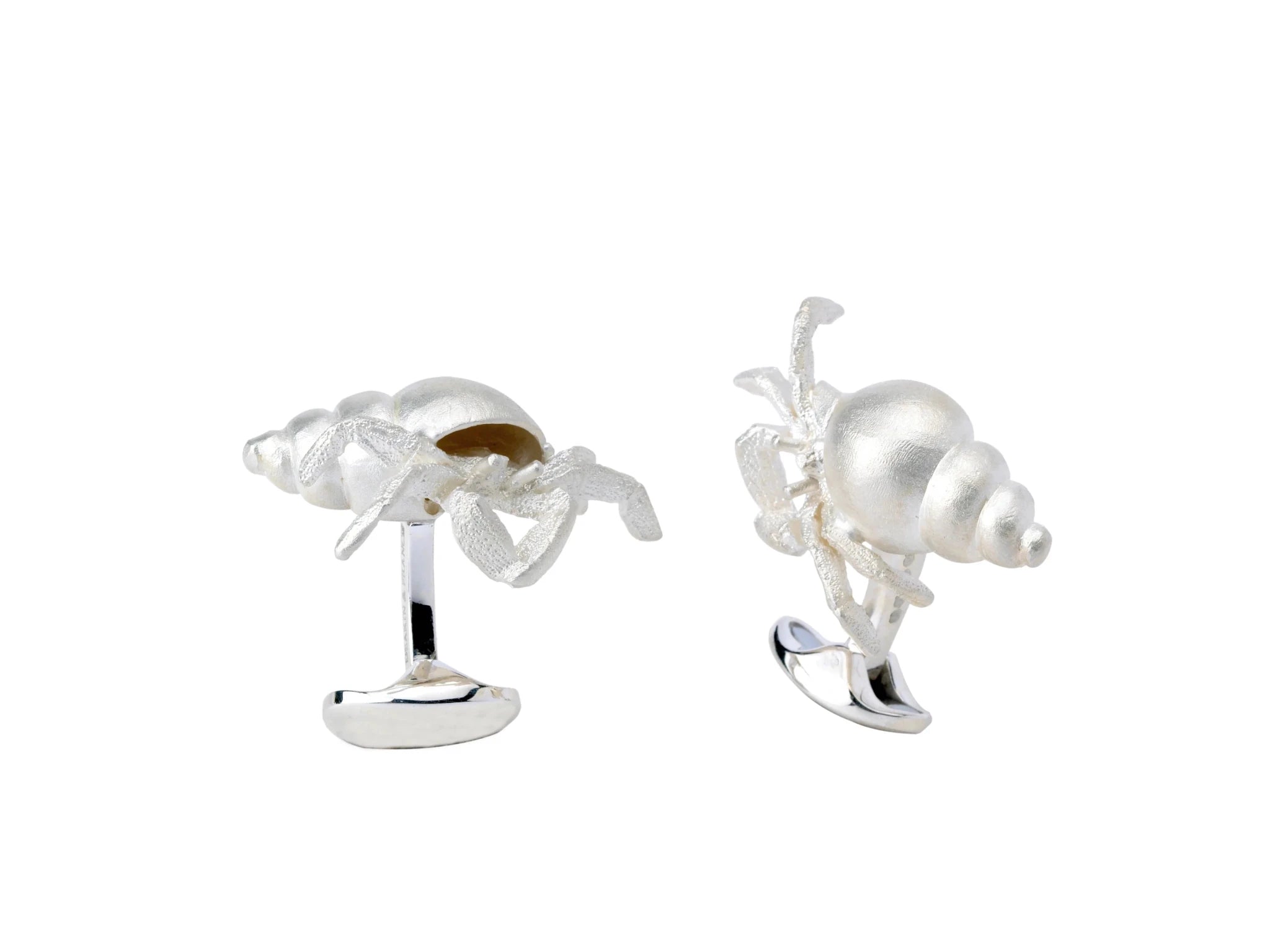 Sterling Silver Hermit Crab Cufflinks – Deakin & Francis - EB London