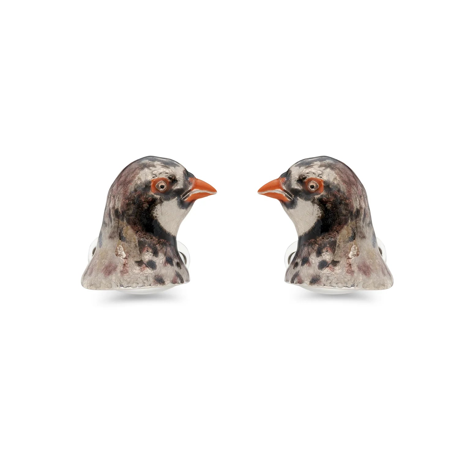 Sterling Silver Partridge Head Cufflinks – Deakin & Francis - EB London