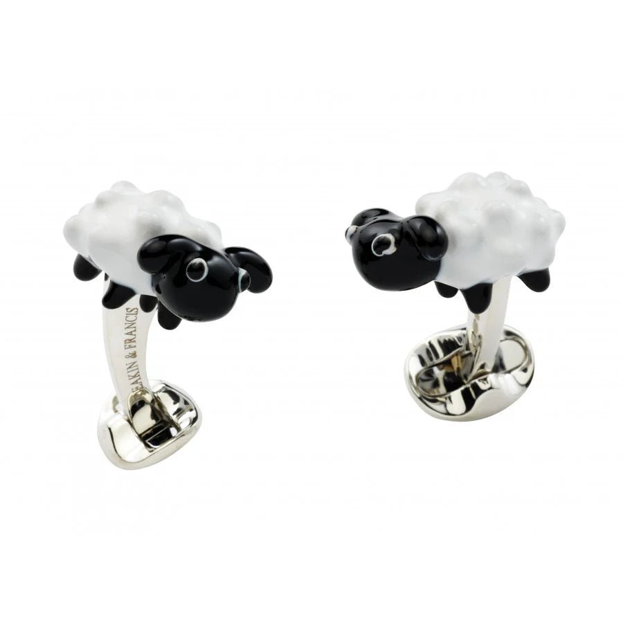 Sterling Silver Sheep Cufflinks – Deakin & Francis - EB London