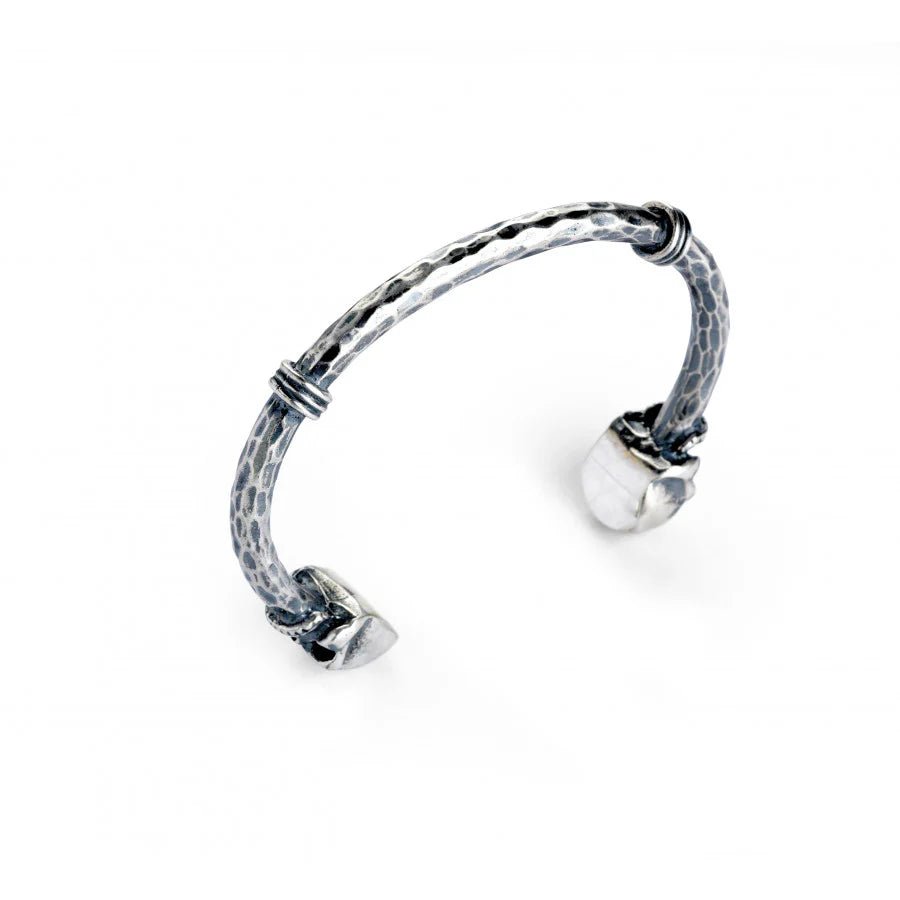 Sterling Silver Skull Bangle – Deakin & Francis - EB London