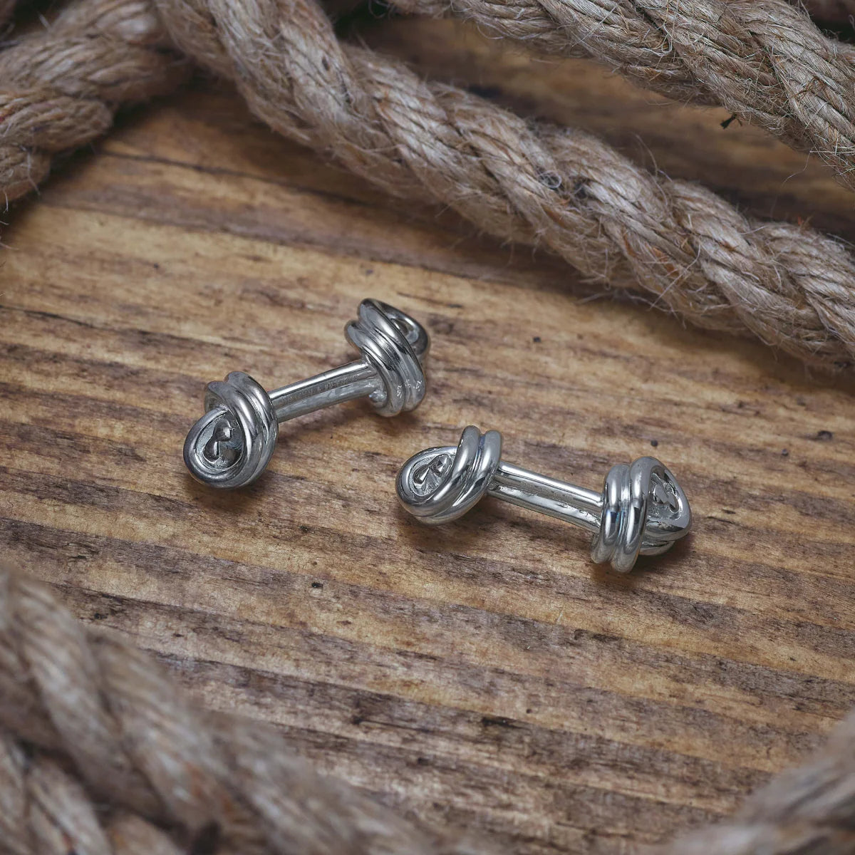 Double Knot Bar Cufflinks - Deakin & Francis | EB London