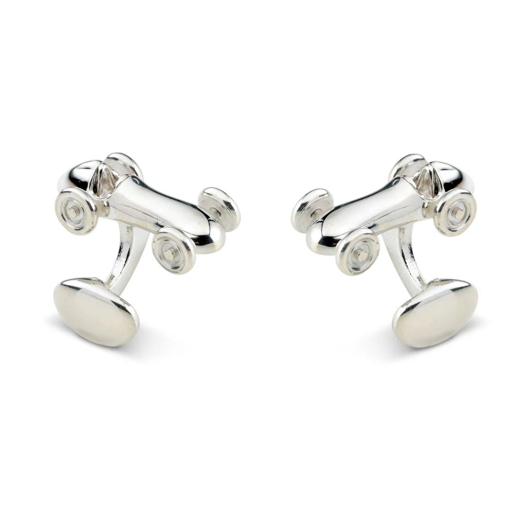 Sterling Silver Vintage Racing Car Cufflinks – Deakin & Francis - EB London