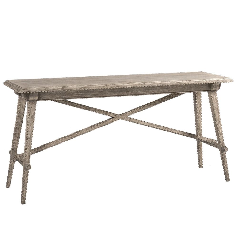 William Yeoward Stratford Console Table Greyed Oak luxury furniture - EB London product image 1