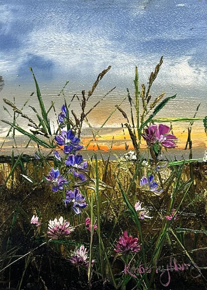 Sunset Through the Stems by Kimberley Harris - EB London
