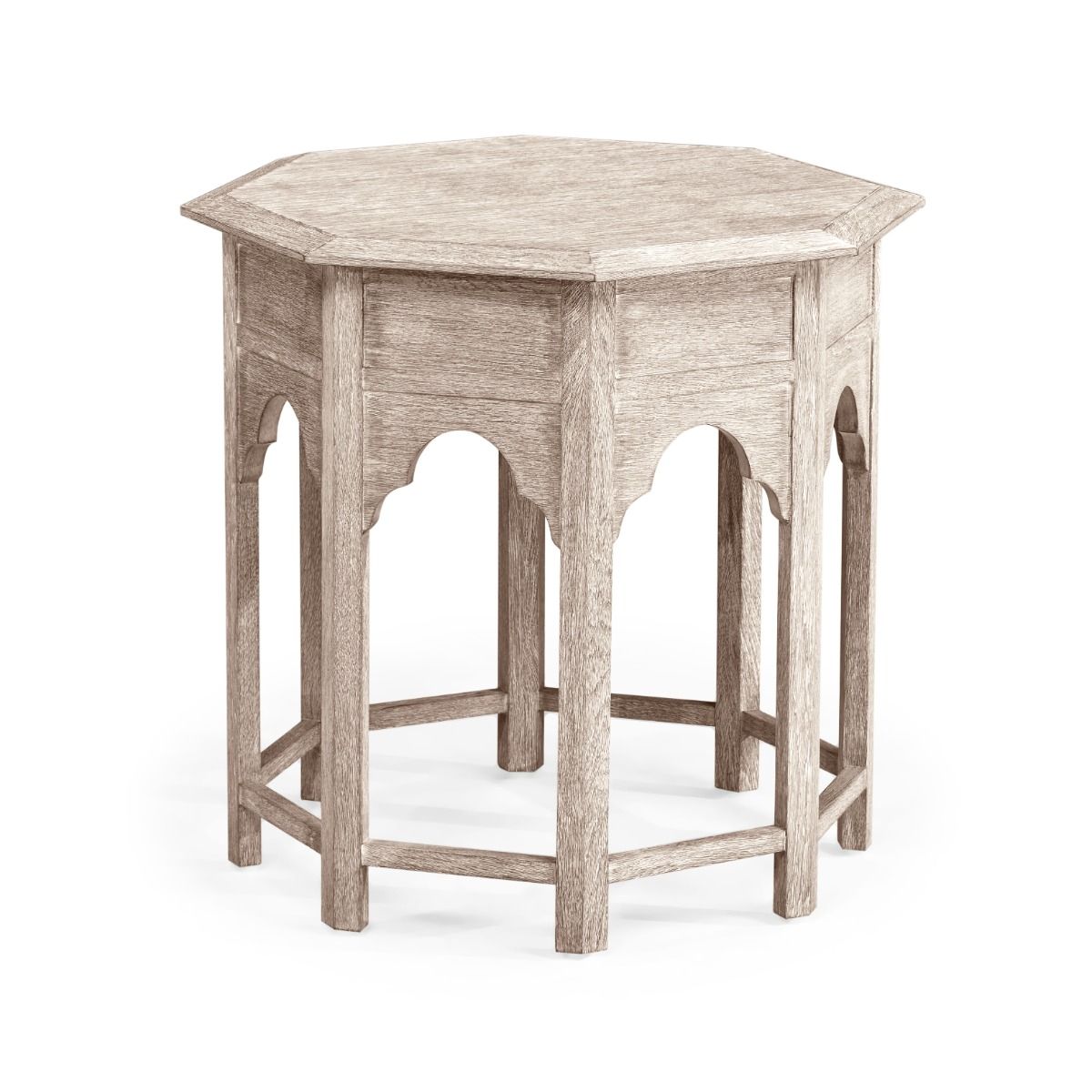 William Yeoward Tanjina Side Table Venetian White Oak luxury furniture - EB London product image 1