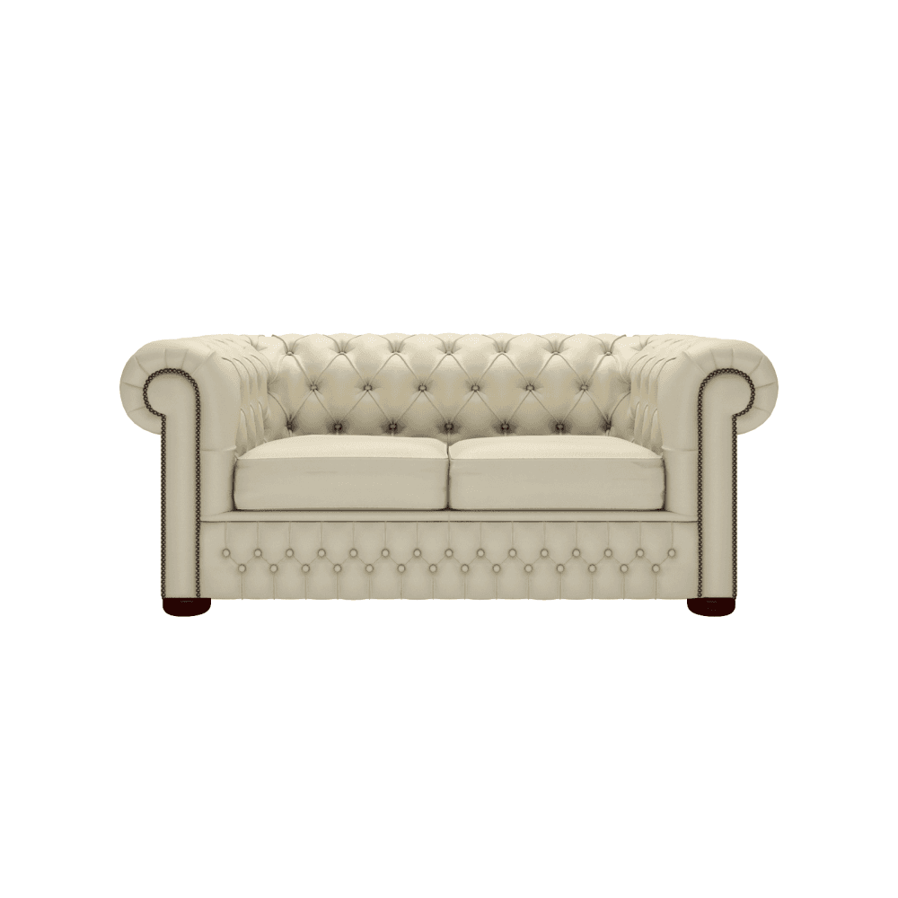 The Saxon Heritage Chesterfield 2 Seater Sofa | Handcrafted Leather Chesterfield - EB London