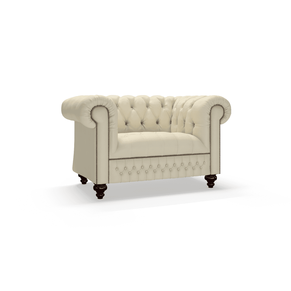 The Saxon Heritage Clarendon 1.5 Seater Sofa | Handcrafted British Sofa - EB London