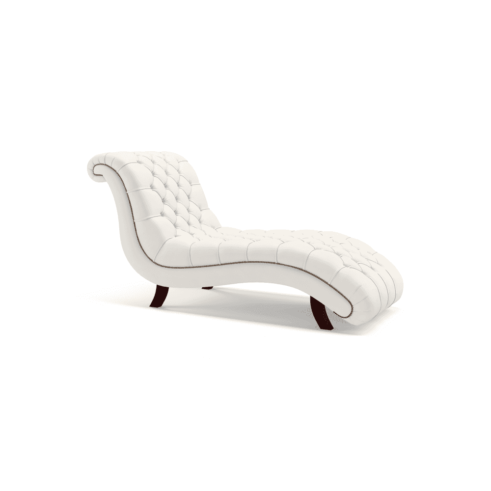 The Saxon Heritage Queensbury Chaise | Handcrafted British Upholstered Chaise Lounge - EB London