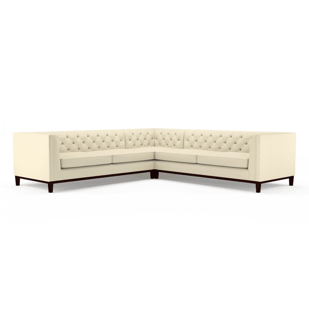 The Saxon Heritage Sloane Corner Unit 3×3 | Hand - Burnished British Corner Sofa - EB London