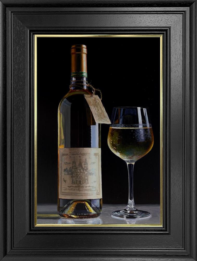 Tony Owens | White Wine And Bottle | Original British Art - EB London