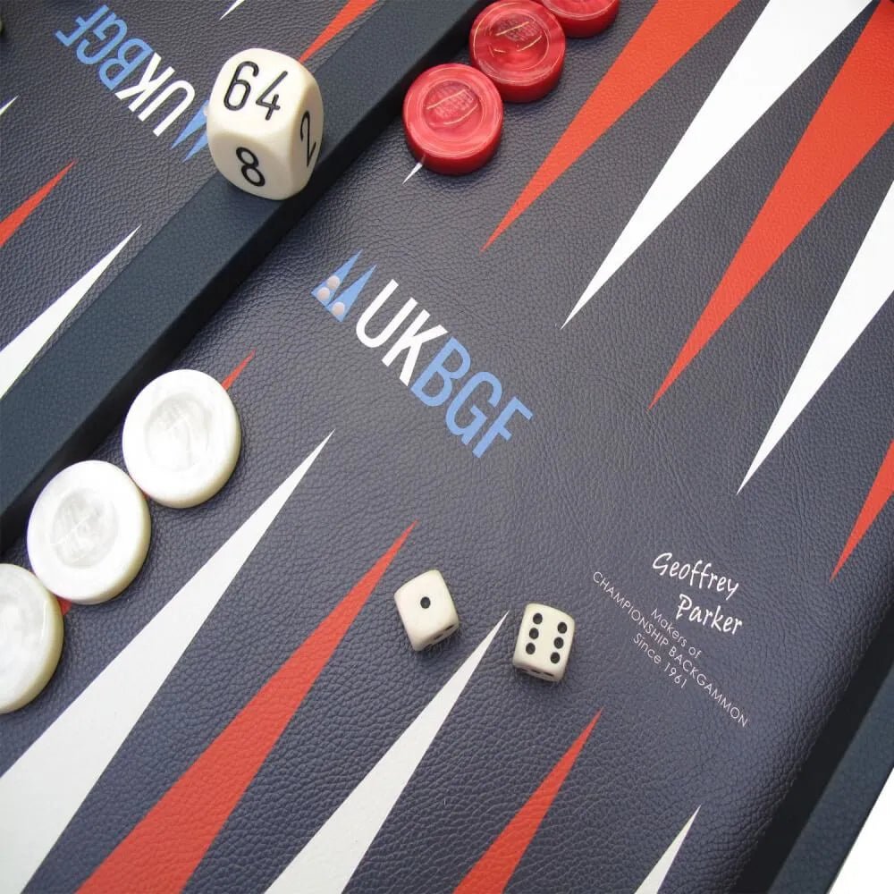 Travel Backgammon Set( Roll - Up)Backgammon - Geoffery Parker - EB London