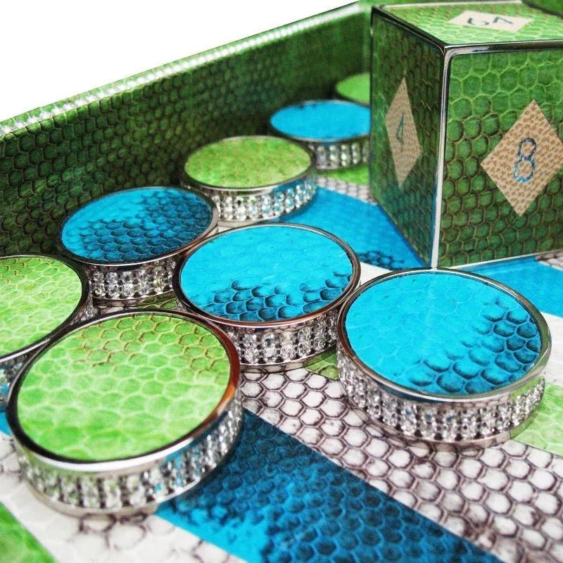 Water Snake Backgammon Sets - Geoffery Parker - EB London