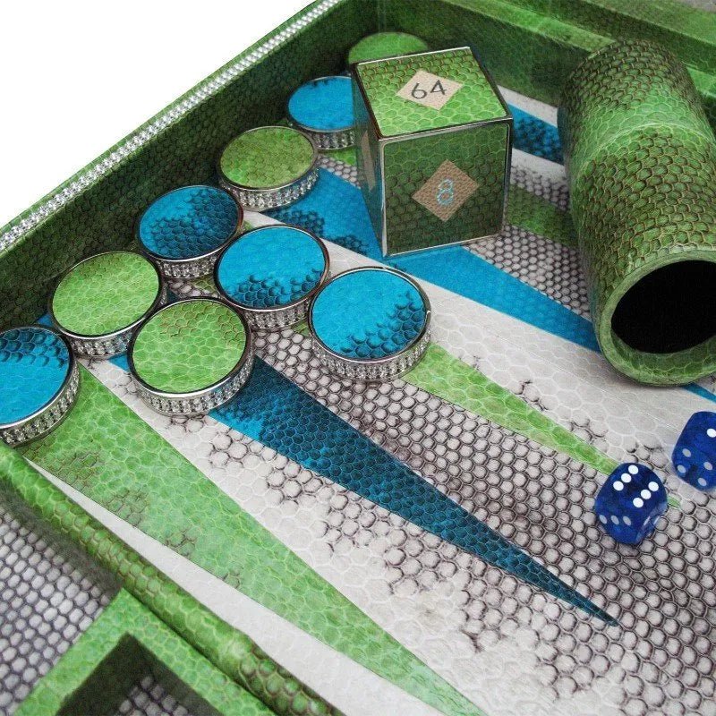 Water Snake Backgammon Sets - Geoffery Parker - EB London