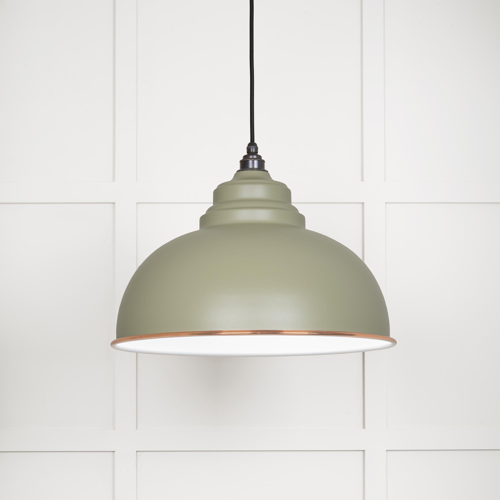 White Gloss Harborne Pendant | Tump - From The Anvil - EB London