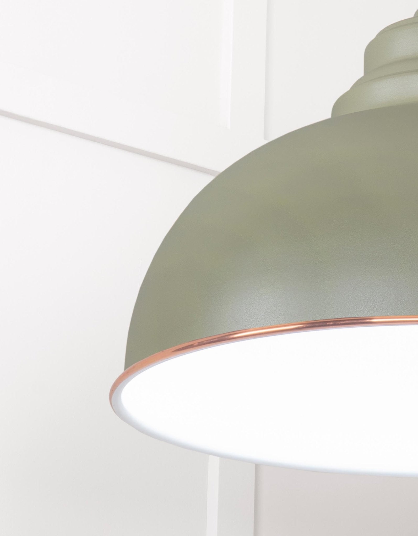 White Gloss Harborne Pendant | Tump - From The Anvil - EB London