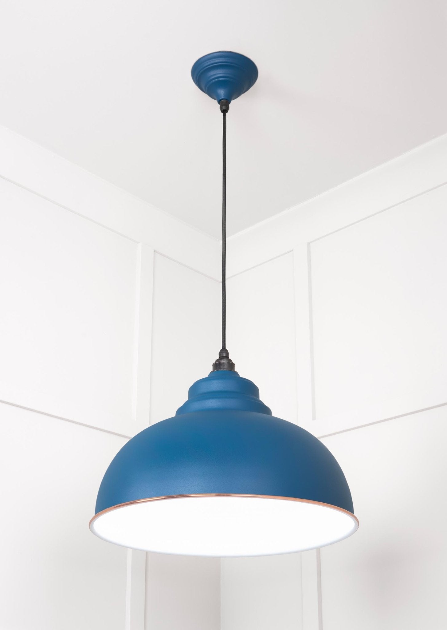 White Gloss Harborne Pendant | Upstream - From The Anvil - EB London