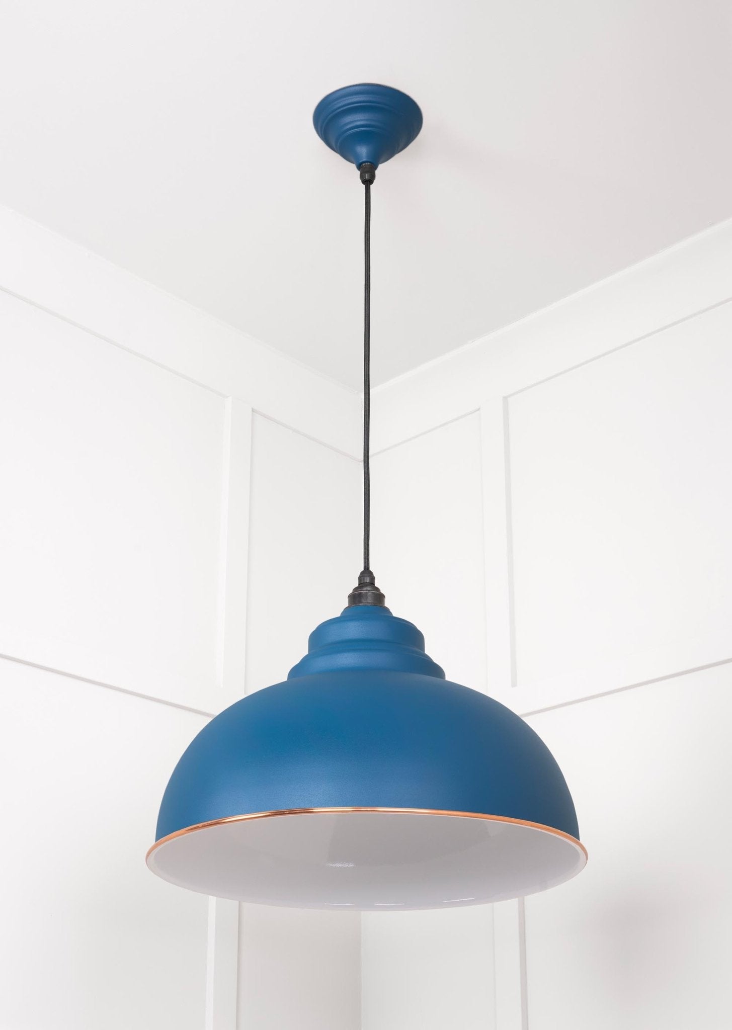 White Gloss Harborne Pendant | Upstream - From The Anvil - EB London