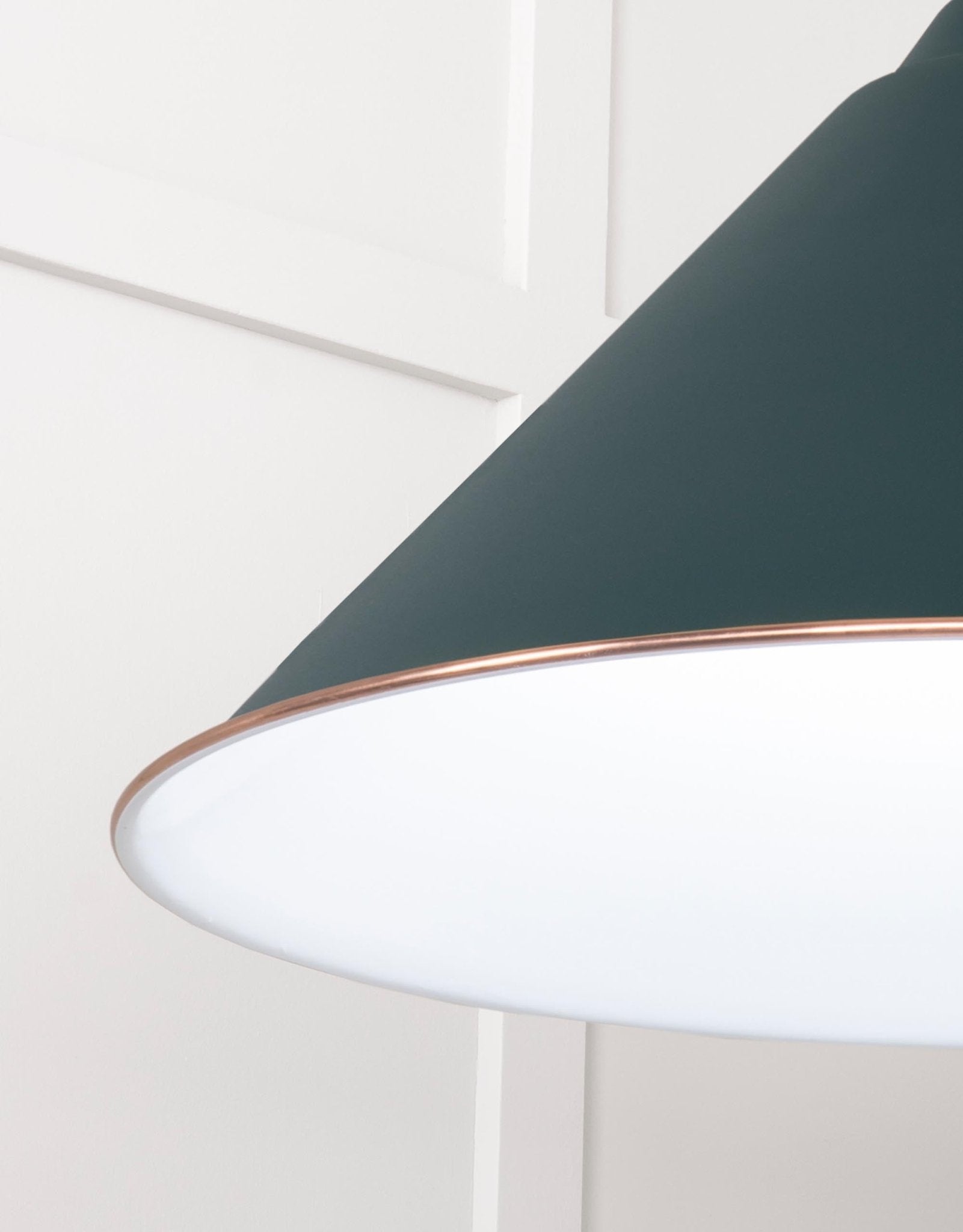 White Gloss Hockley Pendant | Accent Dingle - From The Anvil - EB London