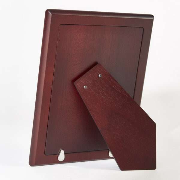 With Love Sterling Silver Photo Frame With Wood Back - Carrs Silver