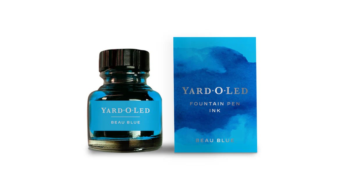 Yard-O-Led - Beau Blue Fountain Pen Ink 30ml - EB London