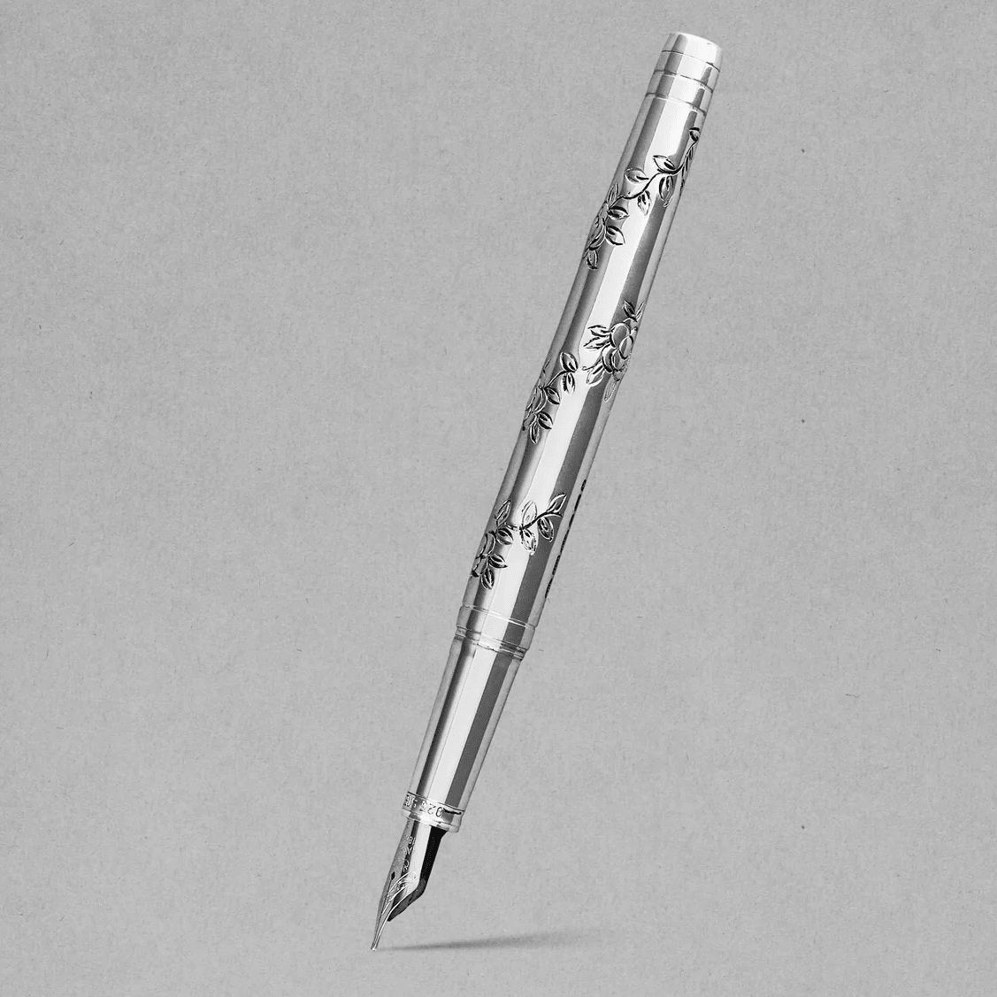 Yard - O - Led - Mayflower Sterling Silver Fountain Pen - EB London