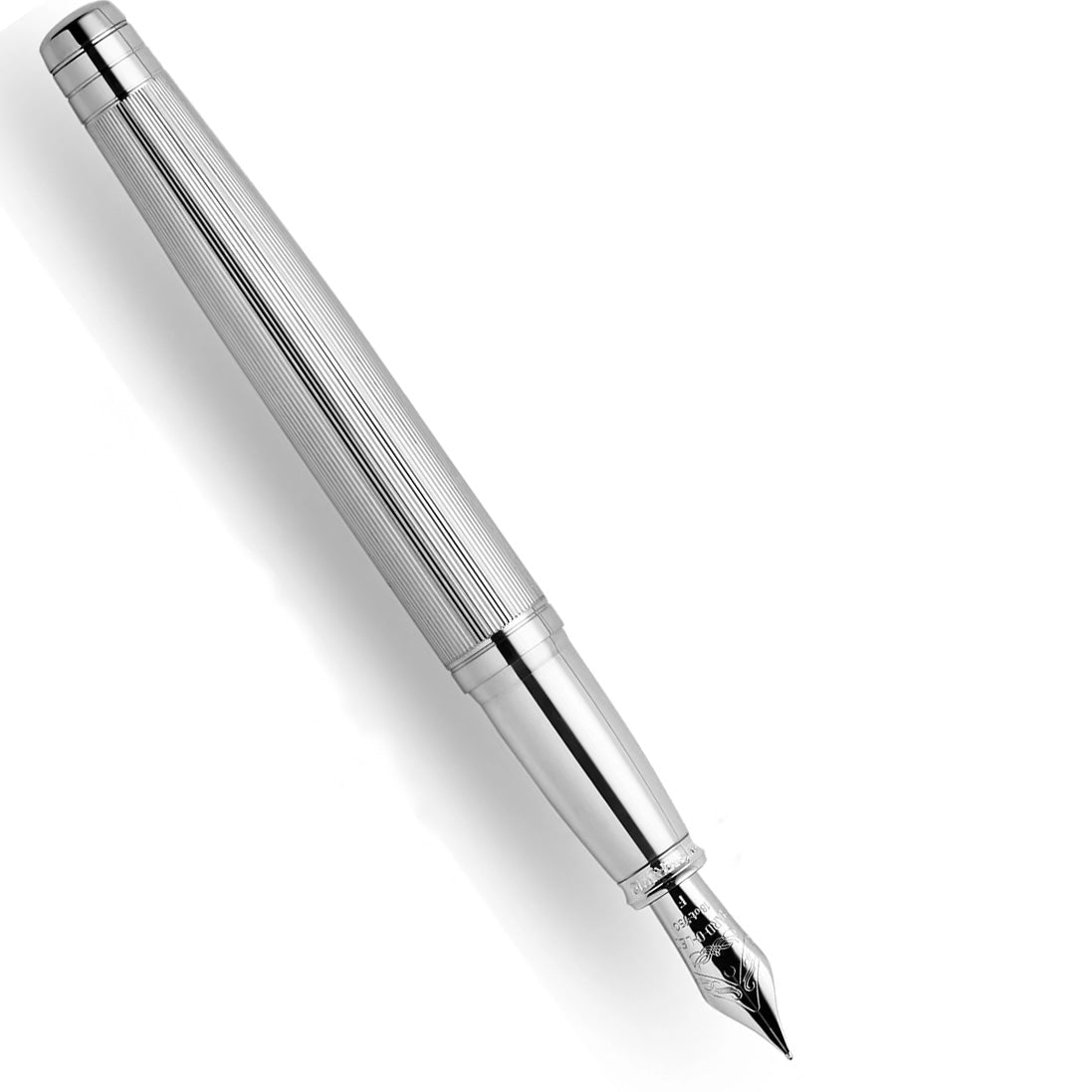 Yard - O - Led - Pinstripe 72 Grand Sterling Silver Fountain Pen - EB London