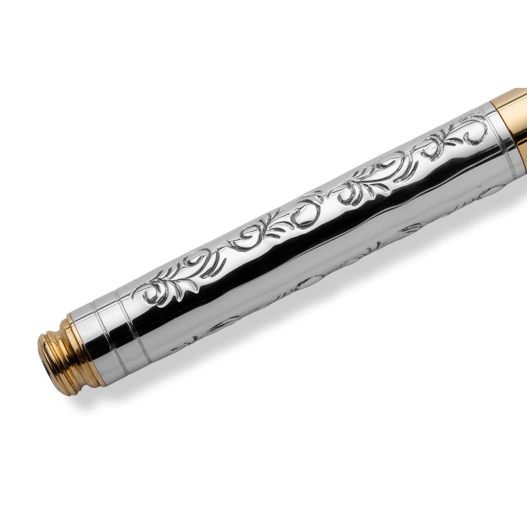 Yard-O-Led - Pocket Victorian Fountain Pen - Sterling Silver - EB London