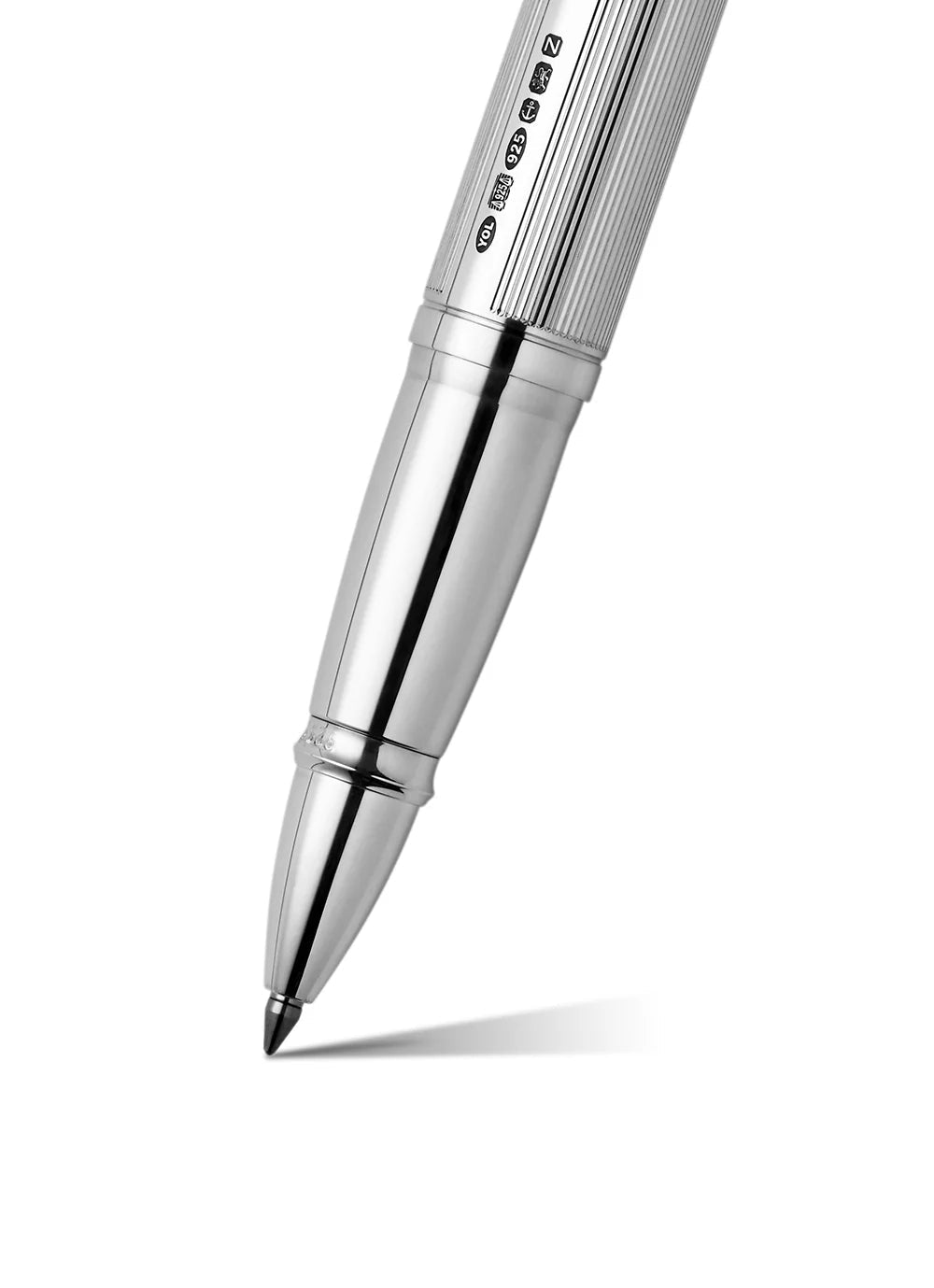 Yard-O-Led - The Pinstripe 72 Sterling Silver Grand Rollerball - EB London