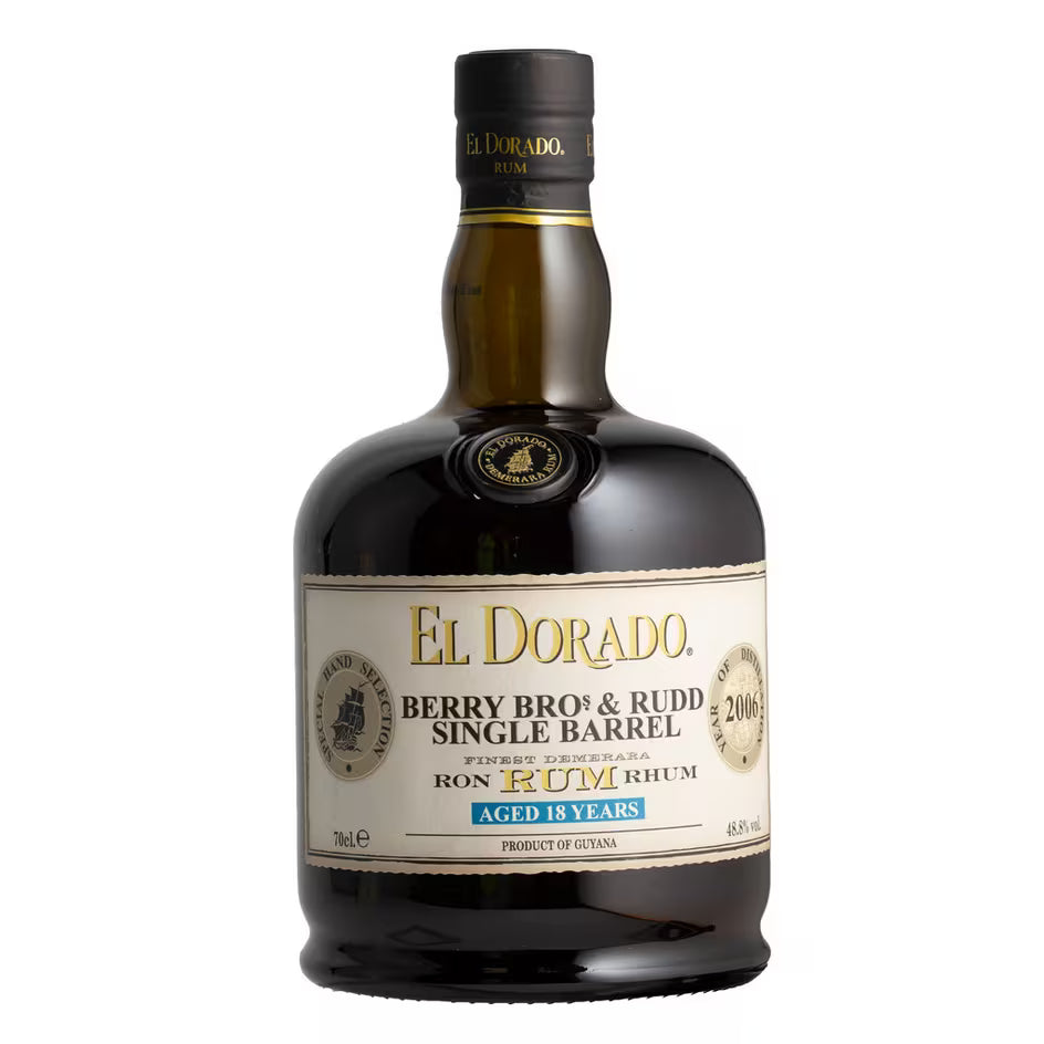 2006 El Dorado 18-Year-Old Rum, BB&R Exclusive Cask - EB London