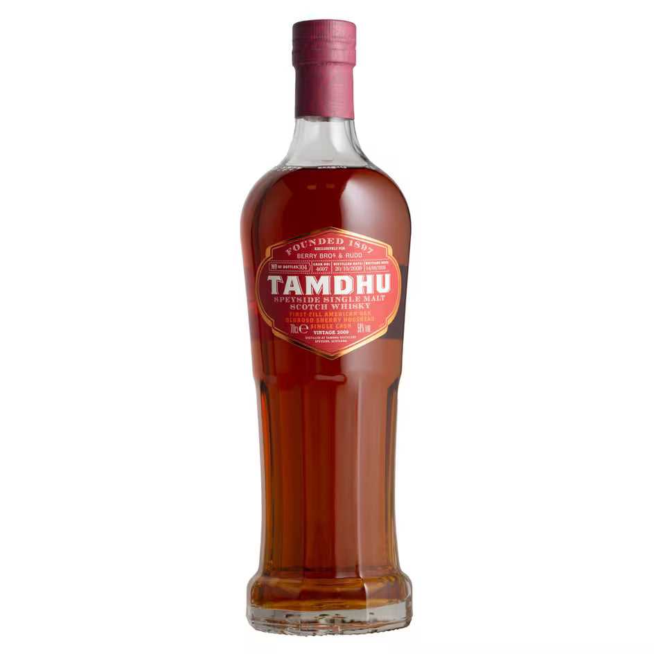 2009TamdhuBerryBros._RuddExclusive_OlorosoSherryCask4697_SpeysideSingleMaltScotchWhisky-59_ABV - EB London
