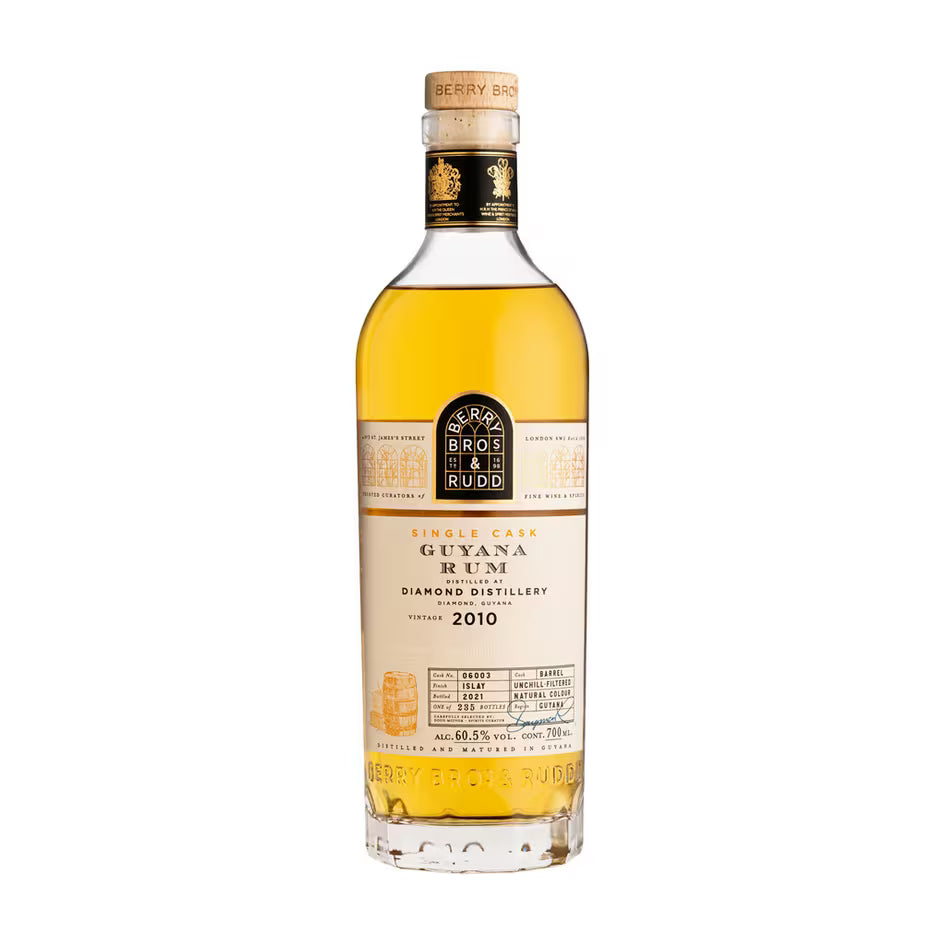 2010 Berry Bros. & Rudd Guyana Rum, Cask Ref. 06003 (60.5%) - EB London