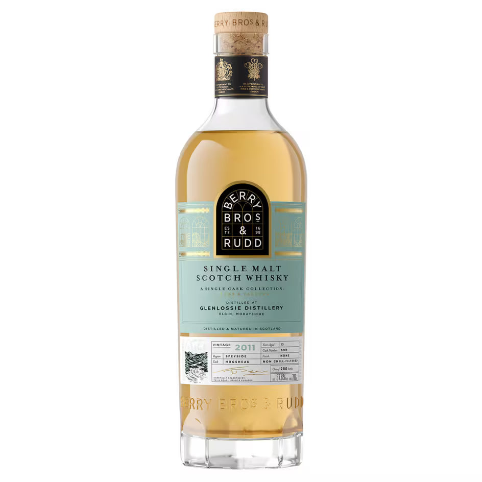 2011 Berry Bros. & Rudd Glenlossie, Cask Ref. 1289, Speyside Single Malt Scotch Whisky (57.6%) - EB London
