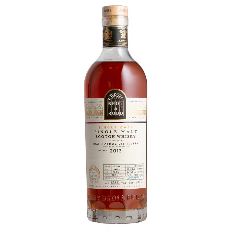 2013 Berry Bros. & Rudd Blair Athol, Cask Ref. 303634, Highland Single Malt Scotch Whisky (56.5%) - EB London