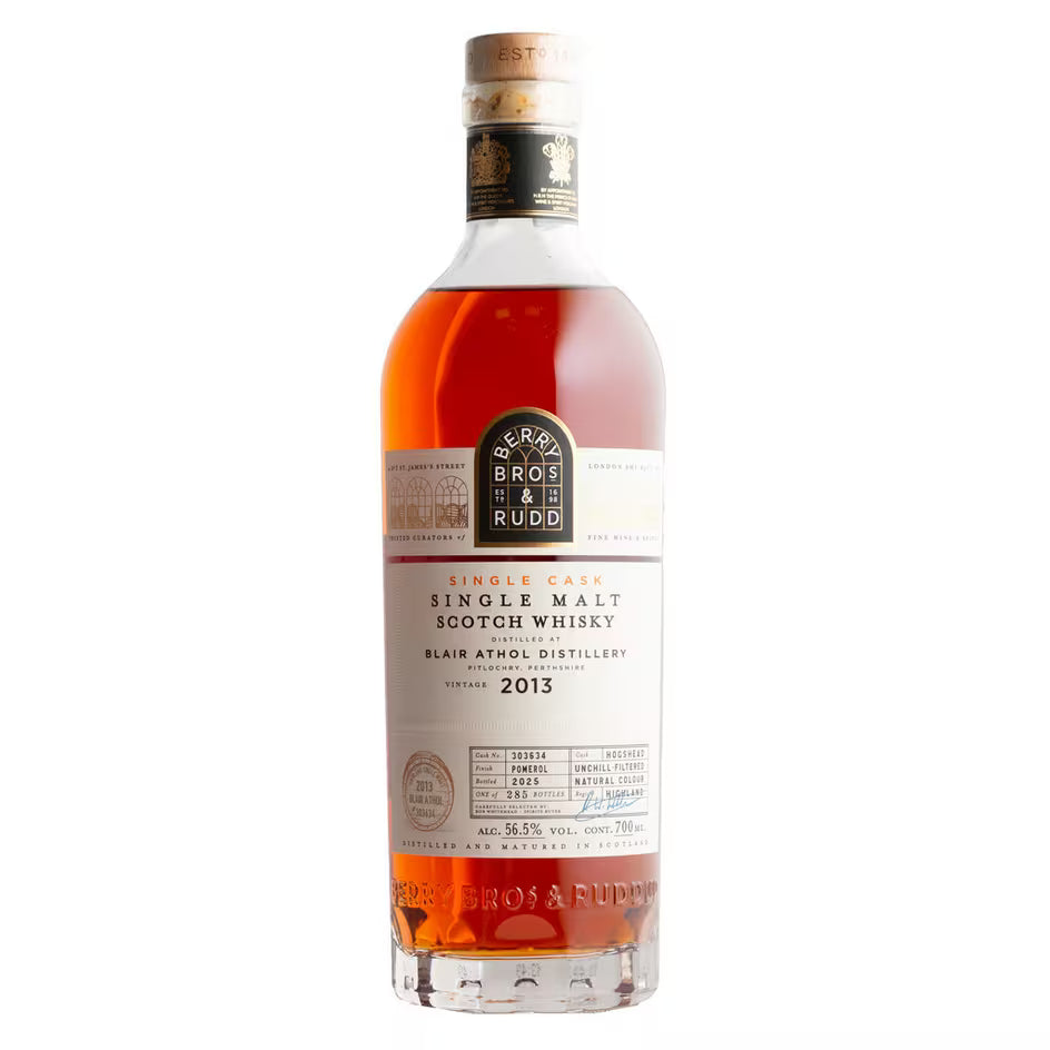 2013 Berry Bros. & Rudd Blair Athol, Cask Ref. 303634, Highland Single Malt Scotch Whisky (56.5%) - EB London
