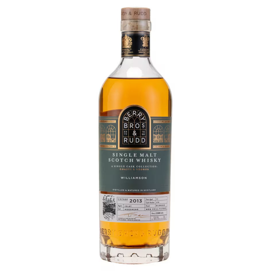 2013 Berry Bros. & Rudd Williamson, Coasts & Shores, Cask Ref. 215, Islay Single Malt Scotch Whisky (58.9%) -EB London