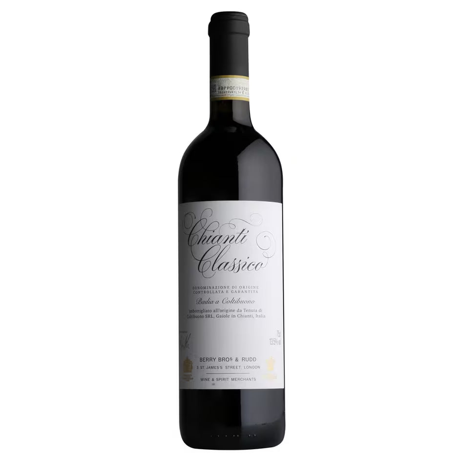 2022 Berry Bros. & Rudd Chianti Classico by Badia a Coltibuono, Tuscany, Italy EB London