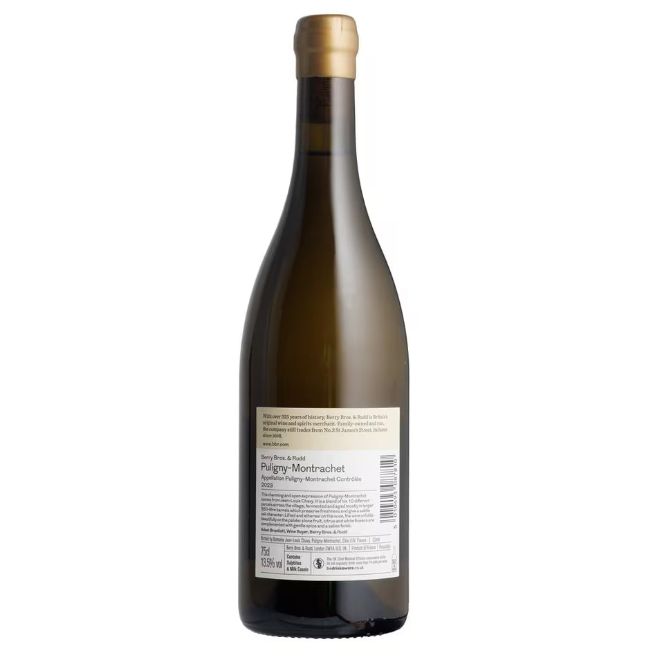 2023 Berry Bros. & Rudd Puligny-Montrachet by Domaine Jean-Louis Chavy, Burgundy - EB London