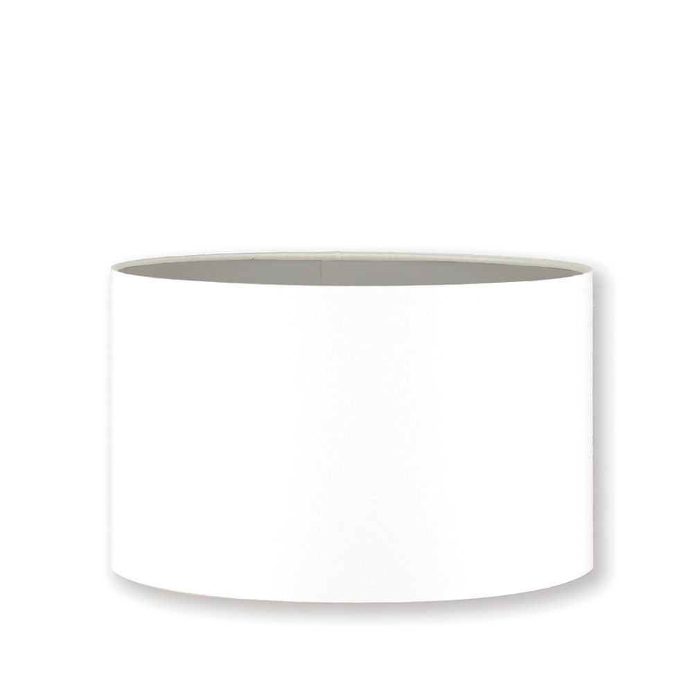 William Yeoward 40cm Drum Lampshade in Satin with Metallic Liner luxury table lamp - EB London product image 1
