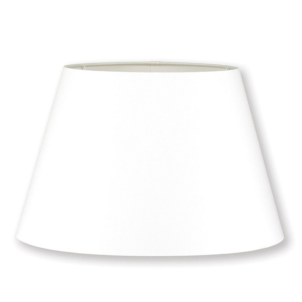 William Yeoward 50cm Empire Lampshade In Linen with White Liner luxury table lamp - EB London product image 1