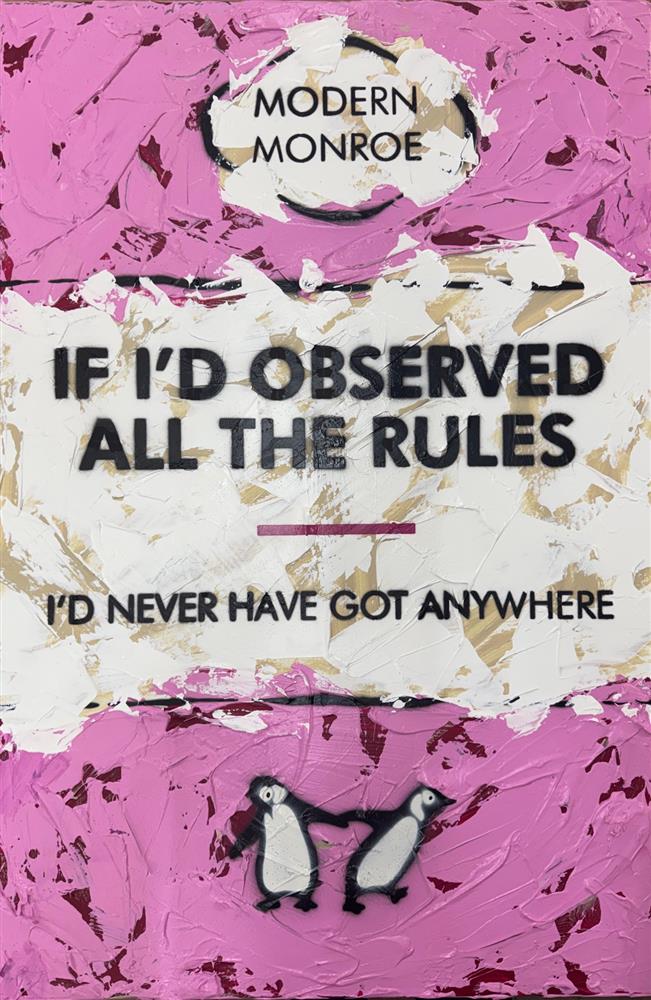 Hue Folk - All The Rules - Original British Art - EB London