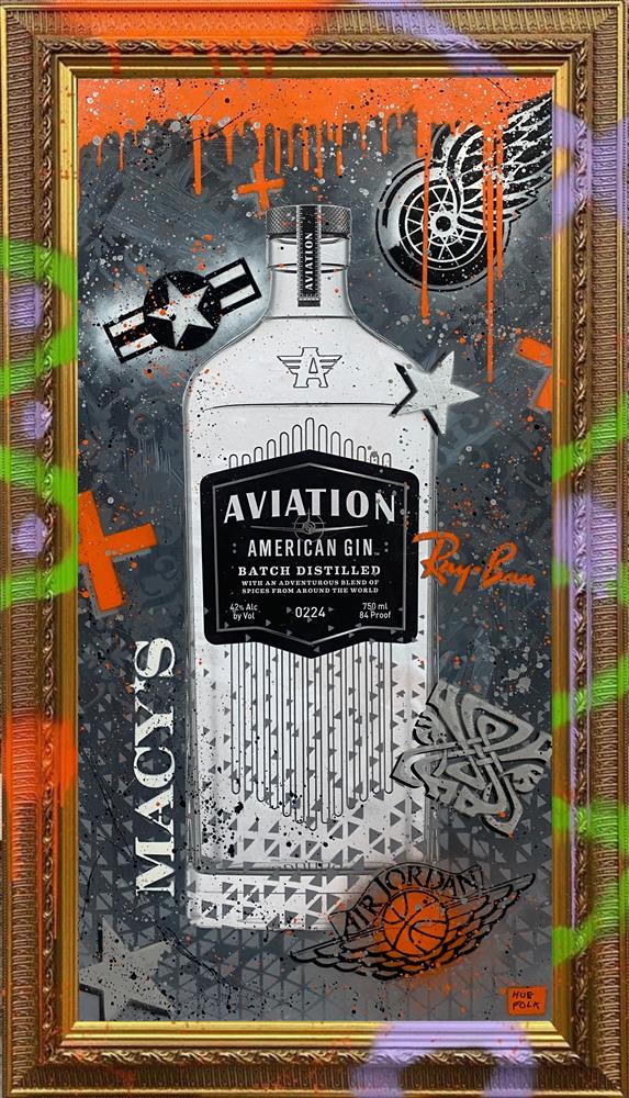 Hue Folk - Aviation - Original British Art - EB London
