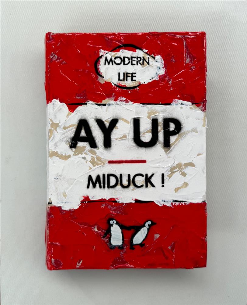 Hue Folk - Ay Up - Mini Storybook - Original British Art - EB London